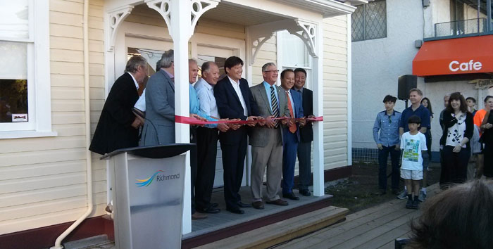 Official opening of the Japanese Fishermen's Society Building