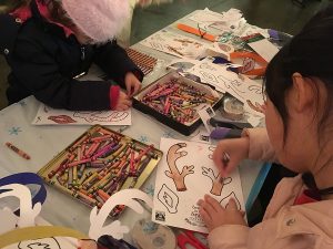Crafts at Songs in the Snow