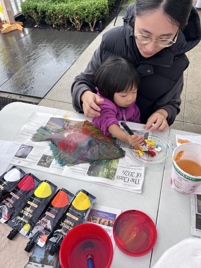 Painting A Flounder