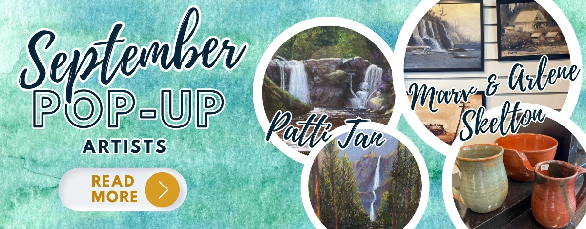 September Pop Up Artists are Here!