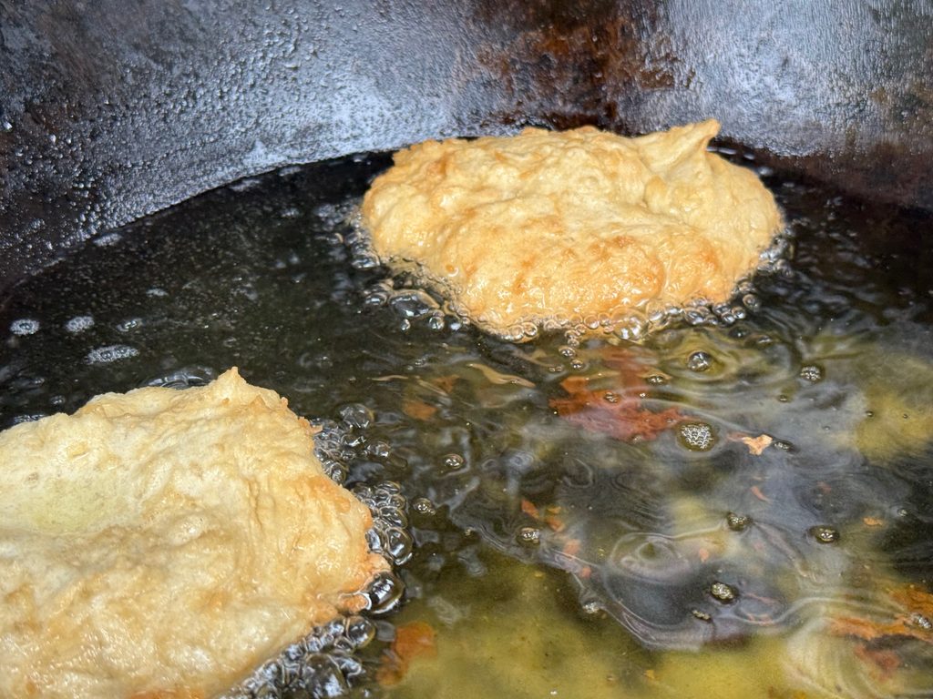 Frying Bannock / Fry-bread